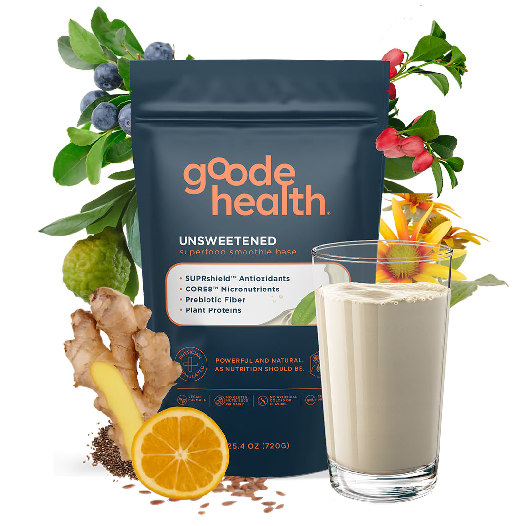 goode health superfood shake, unsweetened